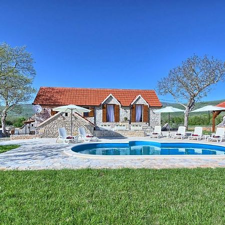 Biorine Dalmatia Stone House - Heated Pool旅馆 外观 照片