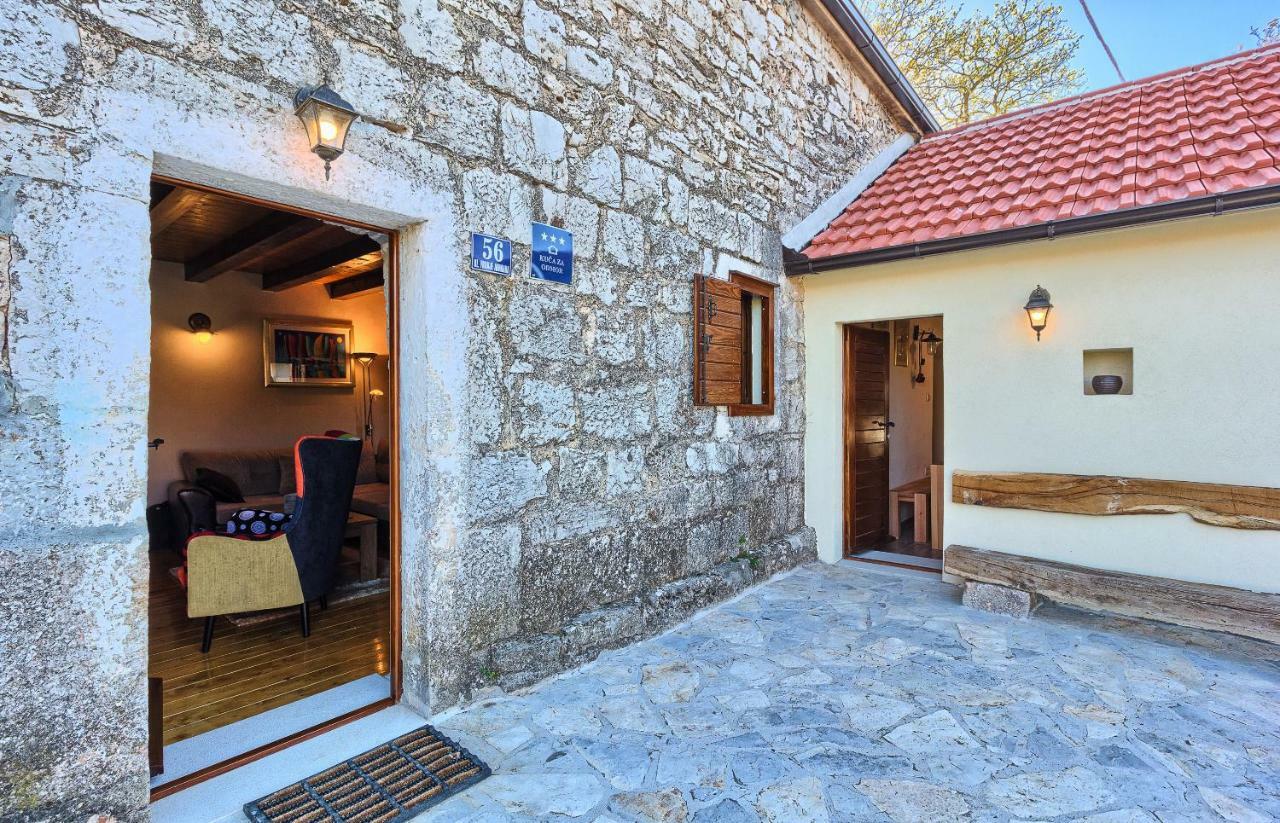 Biorine Dalmatia Stone House - Heated Pool旅馆 外观 照片