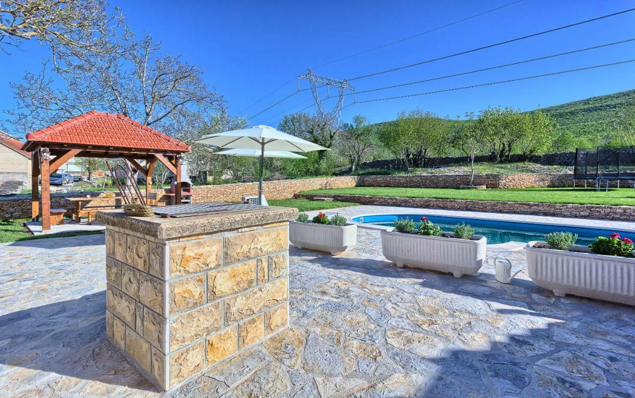 Biorine Dalmatia Stone House - Heated Pool旅馆 外观 照片