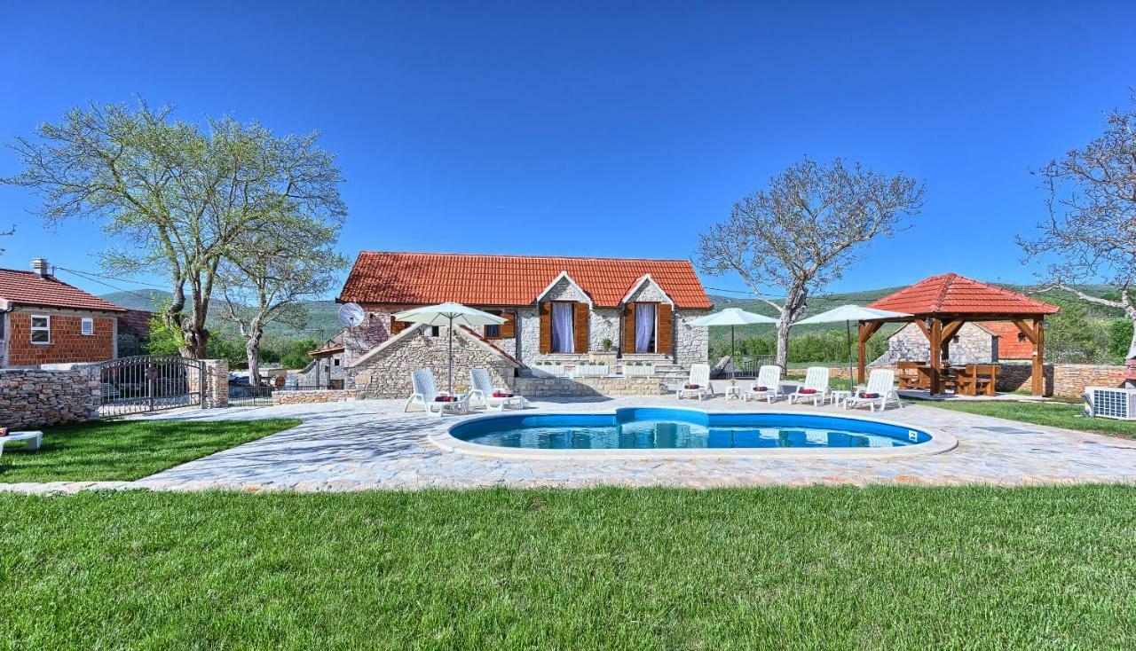 Biorine Dalmatia Stone House - Heated Pool旅馆 外观 照片
