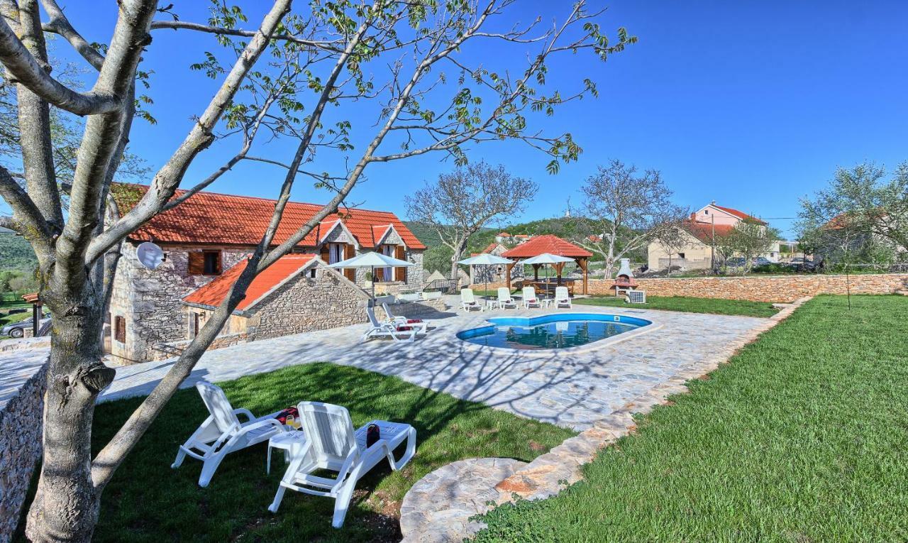 Biorine Dalmatia Stone House - Heated Pool旅馆 外观 照片