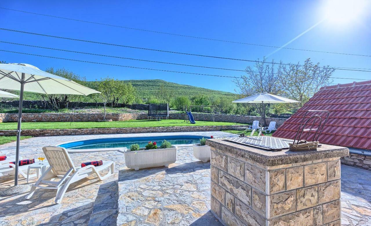 Biorine Dalmatia Stone House - Heated Pool旅馆 外观 照片
