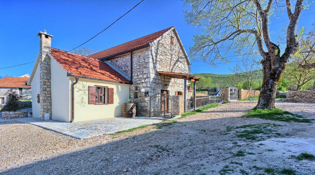 Biorine Dalmatia Stone House - Heated Pool旅馆 外观 照片