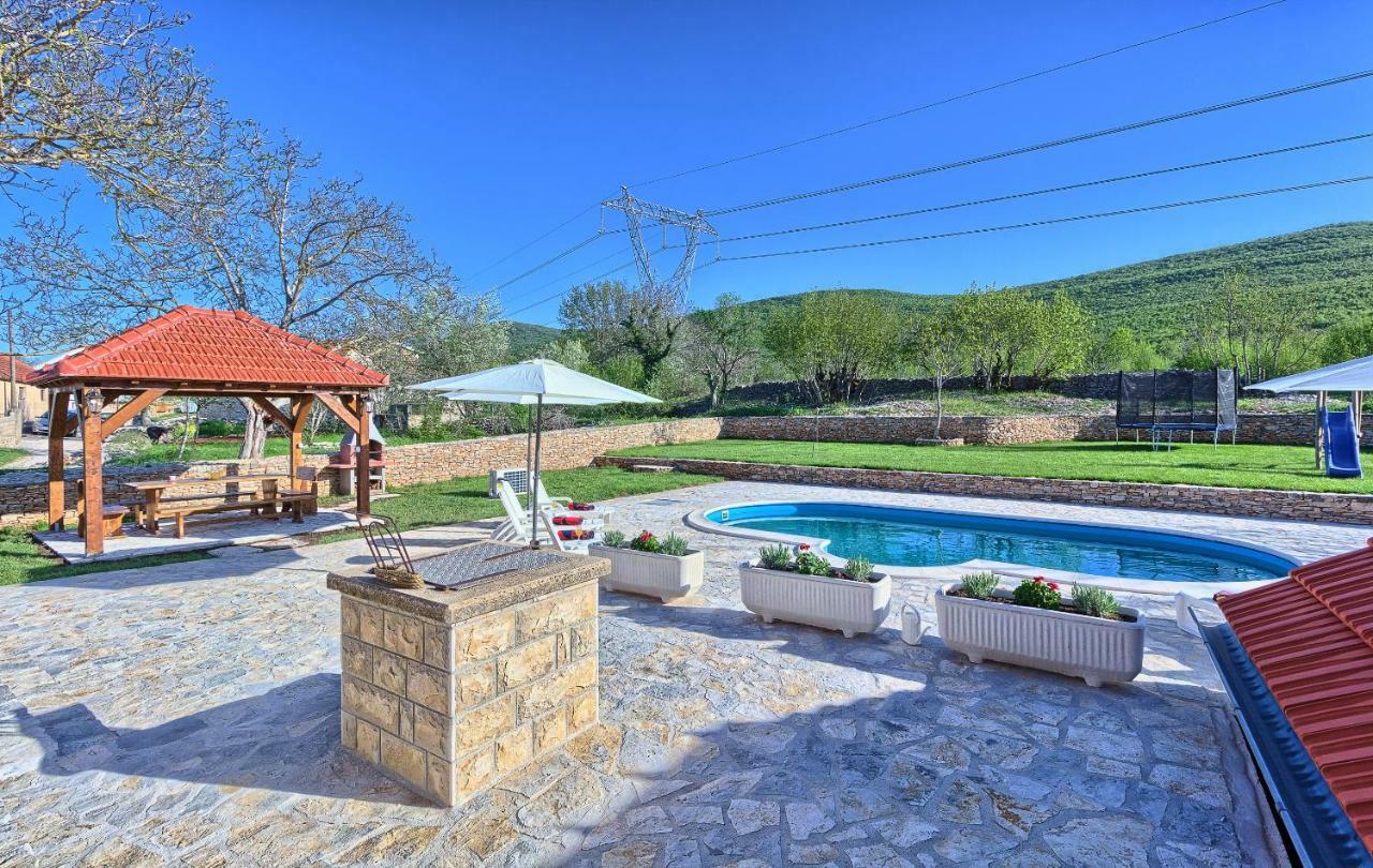 Biorine Dalmatia Stone House - Heated Pool旅馆 外观 照片