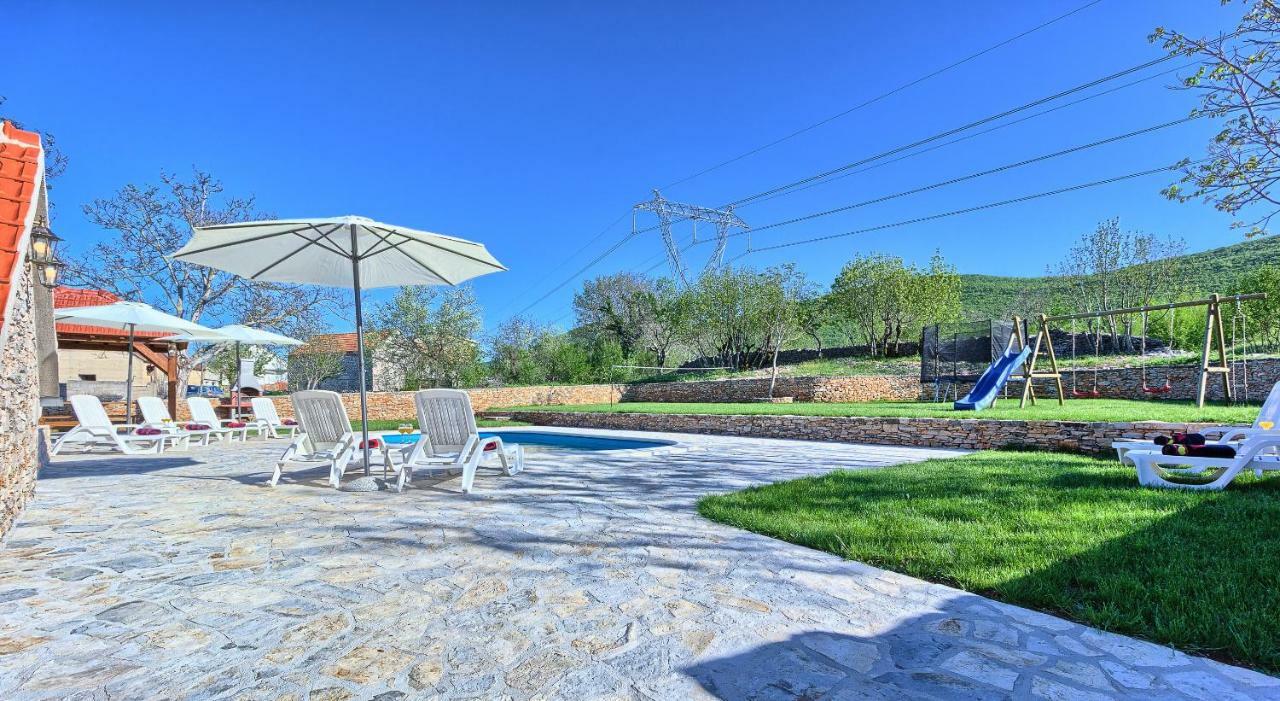 Biorine Dalmatia Stone House - Heated Pool旅馆 外观 照片