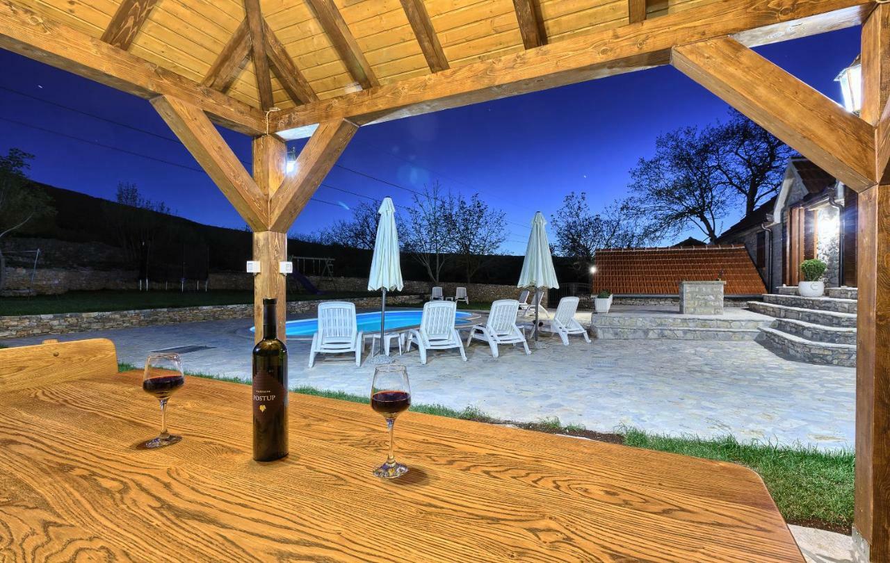 Biorine Dalmatia Stone House - Heated Pool旅馆 外观 照片