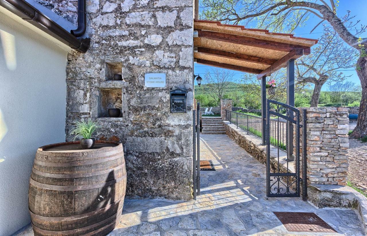 Biorine Dalmatia Stone House - Heated Pool旅馆 外观 照片