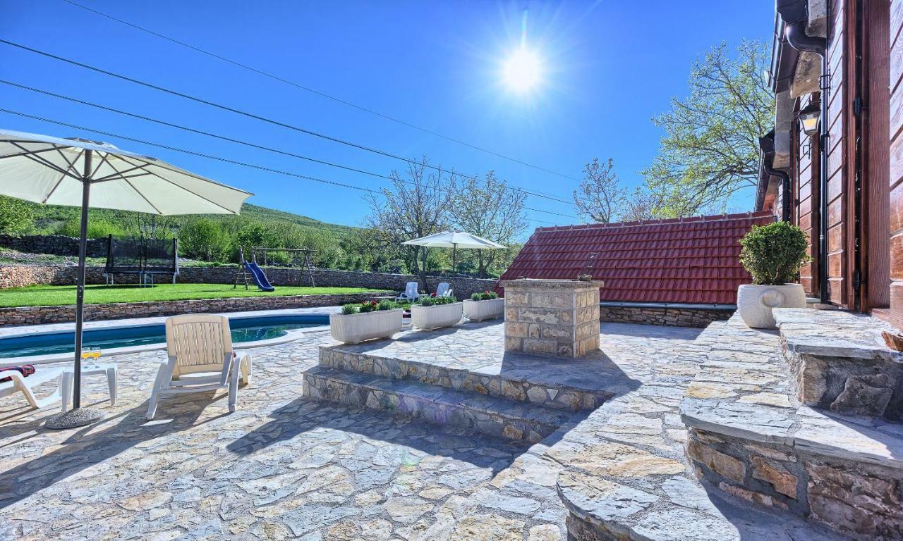 Biorine Dalmatia Stone House - Heated Pool旅馆 外观 照片